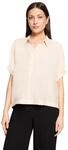 Shirtbluse BETTY & CO "Damen mit Kragen", Damen, Gr. 36, beige, Obermaterial: 81%