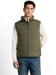 Steppweste TOM TAILOR DENIM, Herren, Gr. XXL, urban olive gr&uuml;n, Web, Obermaterial: