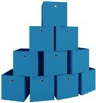 VCM Faltbox "10er Set Faltbox Klappbox Aufbewahrungsbox Boxas"