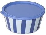 KOZIOL Aufbewahrungssch&uuml;ssel "NORA BOX 2,2l STRIPES Schale 2,2l mit Deckel"