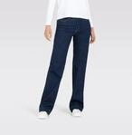 Weite Jeans MAC "Dream Wide authentic", Damen, Gr. 46, L&auml;nge 30, blau (fashion