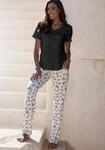 Vivance Dreams by Lascana Pyjama Set, 2 tlg. mit s&uuml;&szlig;em Blumen-Print