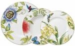 Geschirr-Set VILLEROY & BOCH "Tafelservice Amazonia Anmut 18er Set bunt", bunt, 18,