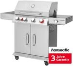 Hanseatic Gasgrill "Memphis, 3 x Hauptbrenner, Infrarot-Heck-, Turbo- und