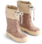 Stiefel WHEAT "WHEAT Boot Thermo Print", M&auml;dchen, Gr. 28, bunt (rose dust flowers),