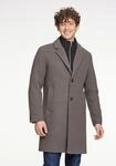 Kurzmantel LINDBERGH "Mantel Relaxed Fit", Herren, Gr. M, beige (dk stone mel),