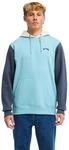 Kapuzensweatshirt BILLABONG "Arch Block", Herren, Gr. L, blau haze, Obermaterial: 55%