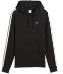 Hoodie PUMA "Essentials Elevated Fleece Hoodie Herren", Herren, Gr. S, schwarz