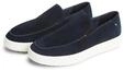 Slipper TOMMY HILFIGER "MODERN LIGHT SUEDE LOAFER", Herren, Gr. 42, dunkelblau,