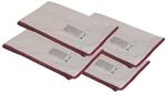 RIEDEL THE WINE GLASS COMPANY Geschirrtuch "Poliert&uuml;cher 28,5 x 16,8 cm 4er Set