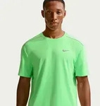 Nike Laufshirt "M NK DF UV MILER SS" mit reflektierenden Details, schnell...