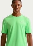 Laufshirt NIKE "M NK DF UV MILER SS", Herren, Gr. S, illusion gr&uuml;n, reflective silv,