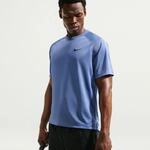 Funktionsshirt NIKE "M NK DF FLEX SS TOP", Herren, Gr. M, indigo storm, schwarz,