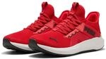 Laufschuh PUMA "SOFTRIDE ENZO 5 SLIP TECH", Damen, Gr. 44, rot (for all time rot,