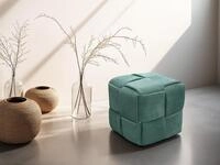 byLIVING Pouf "URBAN" Bezug Cord in verschiedenen Farben, Schaumstoff
