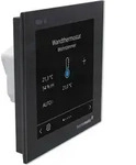 HOMEMATIC IP Smart-Home-Steuerelement "Glasdisplay - plus", schwarz, B:11,2cm...