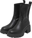 Stiefel BUFFALO "Buffalo ZORA SOCK BOOTIE - VEGAN NAPPA", Damen, Gr. 36, schwarz,