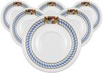Seltmann Weiden Untertasse "Kaffeeuntertassen Compact Bayern &oslash; 14,7 cm 6er Set bunt"