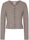 Trachtenstrickjacke SPIETH & WENSKY "Dietzing", Damen, Gr. 34, braun (taupe),