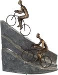 Casablanca by Gilde Dekofigur "Skulptur Racing, bronzefarben/grau" bronzefarben/grau,