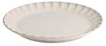 APS Teller "ARUMI" H: 3 cm, Melamin, wei&szlig; / beige