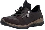 Slip-On Sneaker RIEKER, Damen, Gr. 36, braun, Lederimitat, unifarben, Basic, Schuhe,