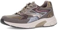 Keilsneaker ROLLINGSOFT, Damen, Gr. 37, dunkelbraun kombiniert, Glattleder, Textil,