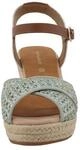 High-Heel-Sandalette TOM TAILOR "Tom Tailor High Sandal", Damen, Gr. 37, mint, Schuhe