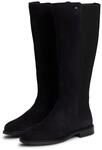 Tommy Hilfiger Stiefel "ENAMEL FLAG SUEDE HIGH CHELSEA" Blockabsatz,