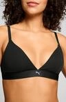 PUMA Bralette "PUMA WOMEN COTTON TRIANGLE BRALETTE 1P" herausnehmbare...