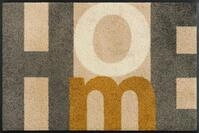 wash+dry by Kleen-Tex Fu&szlig;matte "Home Letters" rechteckig 7 mm H&ouml;he