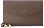 Lazarotti Clutch "Bologna Leather Clutch Umh&auml;ngetasche Leder 23 cm"