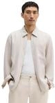 Kurzjacke MARC O'POLO "aus reinem Leinen", Herren, Gr. M, grau silk, Obermaterial: