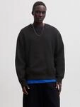 Jack & Jones Sweatshirt "JJEACE SWEAT CREW NECK NOOS", Baumwollmischung, locker