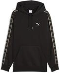 PUMA Kapuzensweatshirt "ESS ELEVATED TAPE RELAXED HOODIE FL", mit K&auml;ngurutasche,