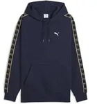 Hoodie PUMA "Essentials Elevated Tape Relaxed Hoodie Herren", Herren, Gr. S,...