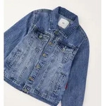 Outdoorjacke IDO "BOY JACKET", Jungen, Gr. XXL, blau (pale stone washed), 100%
