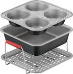 Tefal Backform "DailEasy, Backeinsatz f&uuml;r die Hei&szlig;luftfritteuse" stapelbar,