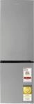 exquisit K&uuml;hl-/Gefrierkombination "KGC400-130-NF-040D inoxlook" 186 cm hoch 60 cm