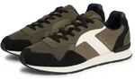 Sneaker TOMMY HILFIGER "T HILFIGER CORE MIX RUNNER", Herren, Gr. 42, gr&uuml;n (oliv