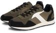 Sneaker TOMMY HILFIGER "T HILFIGER CORE MIX RUNNER", Herren, Gr. 42, oliv kombiniert,