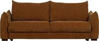 WOOOD Schlafsofa "Jonne Strukturbezug mit Schlaffunktion, H 92 x B 233 x T 105 cm"