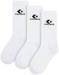 Socken CONVERSE "CHU 3PK LIGHTWEIGHT COTTON CRE", Damen, Gr. S, wei&szlig;, Obermaterial: