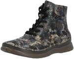 Rieker Schn&uuml;rboots Keilabsatz, Herbstboots mit modischen Kontrastn&auml;hten