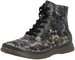 Schn&uuml;rboots RIEKER, Damen, Gr. 36, bunt (multi), Lederimitat, Schuhe Schn&uuml;rboots,