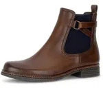 Chelseaboots GABOR, Damen, Gr. 44, braun (braun used), Kalbsleder, Schuhe