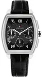 Multifunktionsuhr TOMMY HILFIGER "TH-OXFORD", schwarz, silberfarben, Armbanduhren,