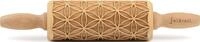 folkroll Teigroller "3D-Motiv-Teigrolle" Blume des Lebens