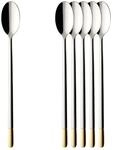 Essl&ouml;ffel VILLEROY & BOCH "Latte-Macchiato-L&ouml;ffel Ella 19,8 cm 6er Set edelstahl",