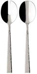 Villeroy & Boch Besteck-Set "Salatbesteck Blacksmith 2er Set edelstahl"